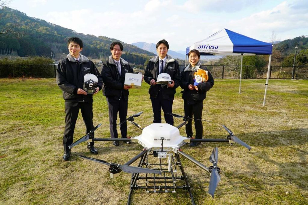 医薬品等のドローン配送 実証